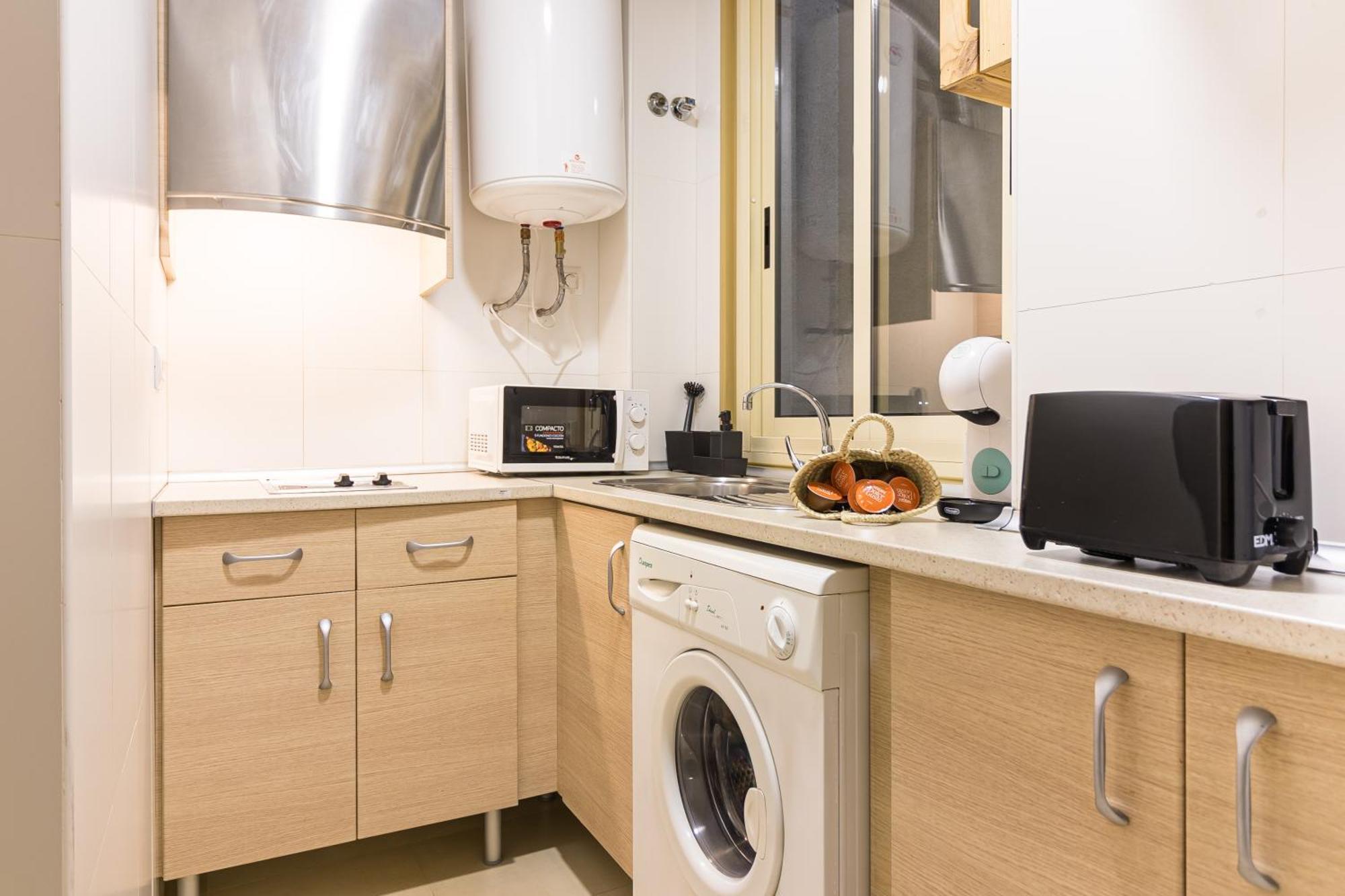 Malaga Center Flat La Victoria City Center Apartment Bagian luar foto