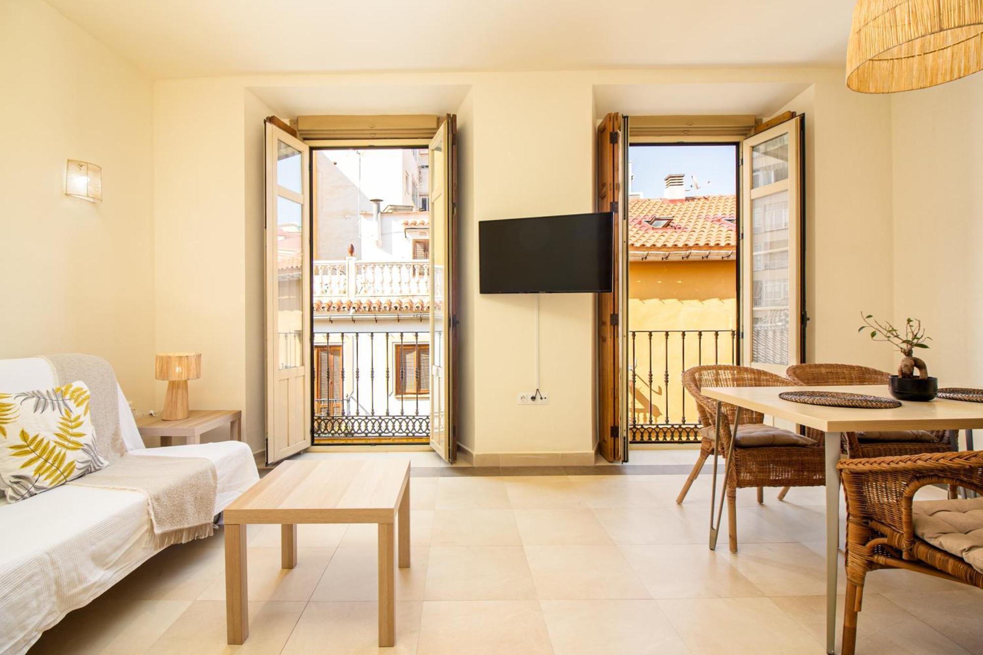 Malaga Center Flat La Victoria City Center Apartment Bagian luar foto