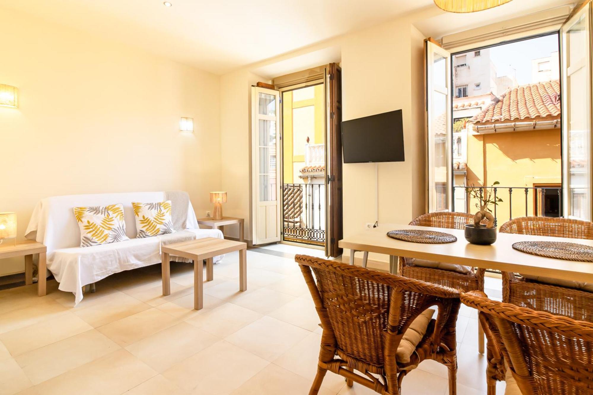 Malaga Center Flat La Victoria City Center Apartment Bagian luar foto